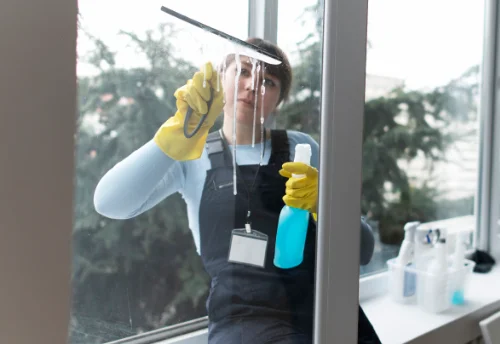 Nettoyage de vitres intérieures et extérieures à Benon